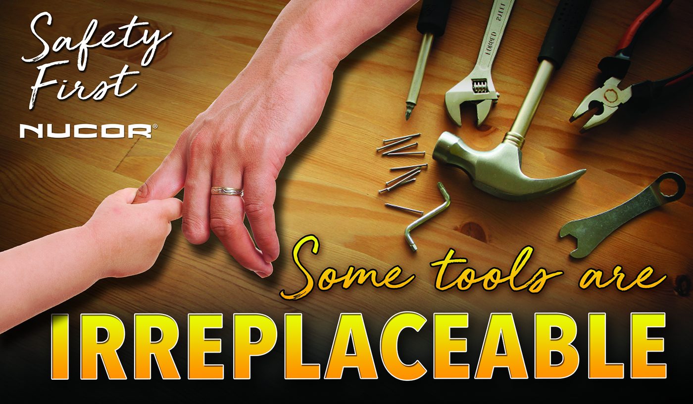 Some Tools Are Irreplaceable safety banner